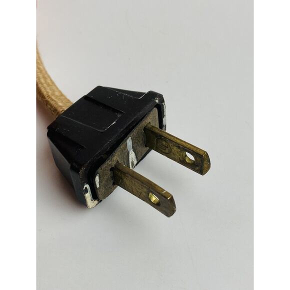 Vintage Chinese Asian Porcelain Jar Table Lamp Gold Gilt Image Female Male WORKS - Picture 11 of 12